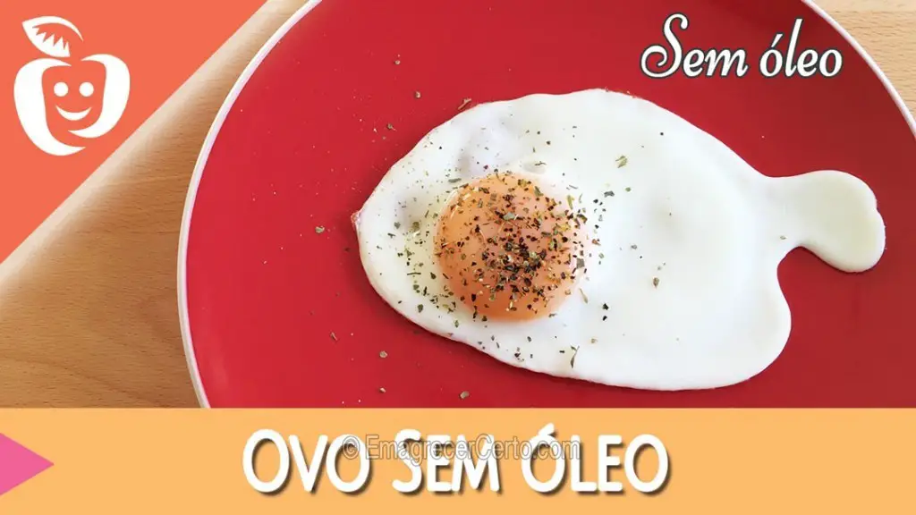 fritar ovo sem óleo