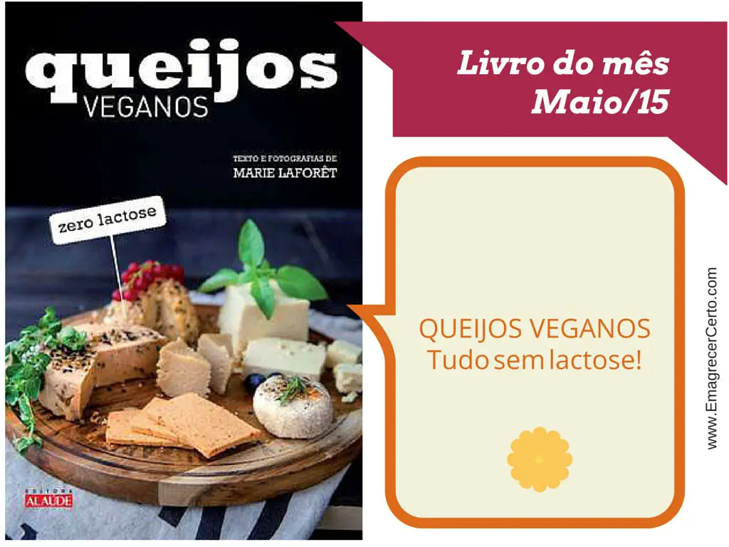 livro do mes quejos veganos