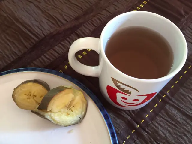 chá de banana