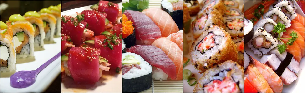 sushi variedades