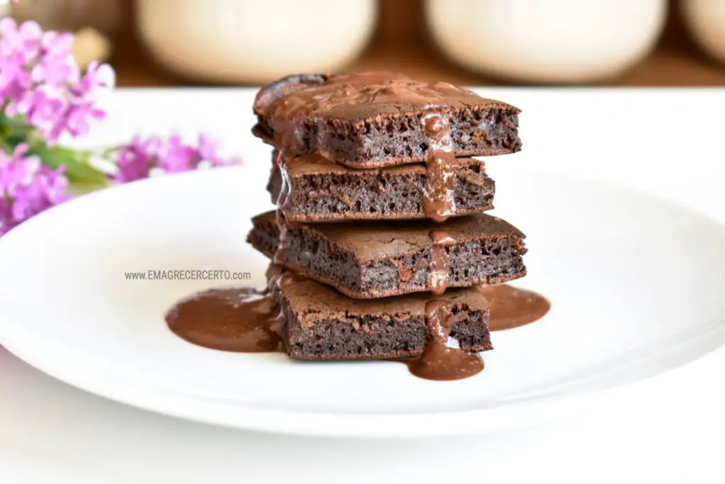 brownie fit de frigideira blog Emagrecer Certo