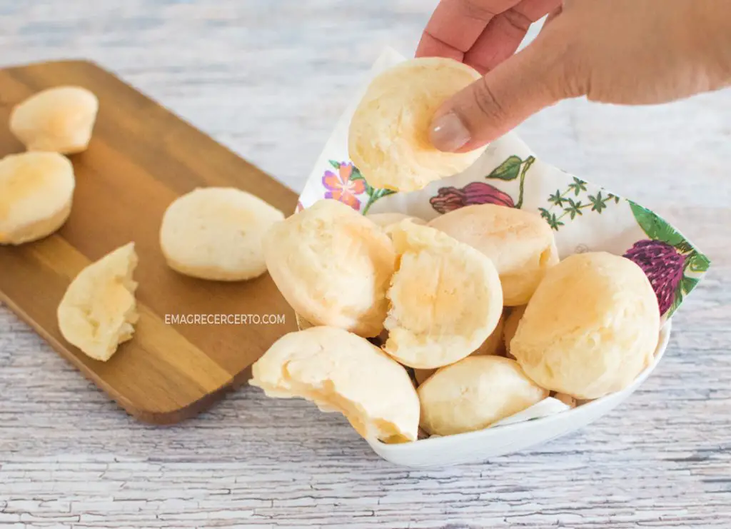 Pão de queijo e inhame