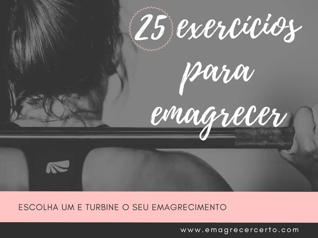25 exercicios para emagrecer