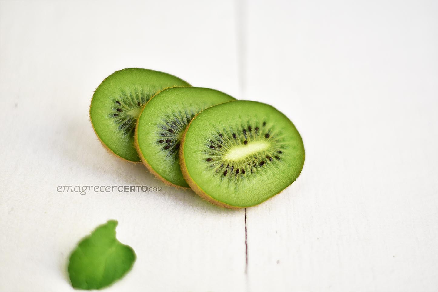Fatias de kiwi para smoothie | Blog Emagrecer Certo