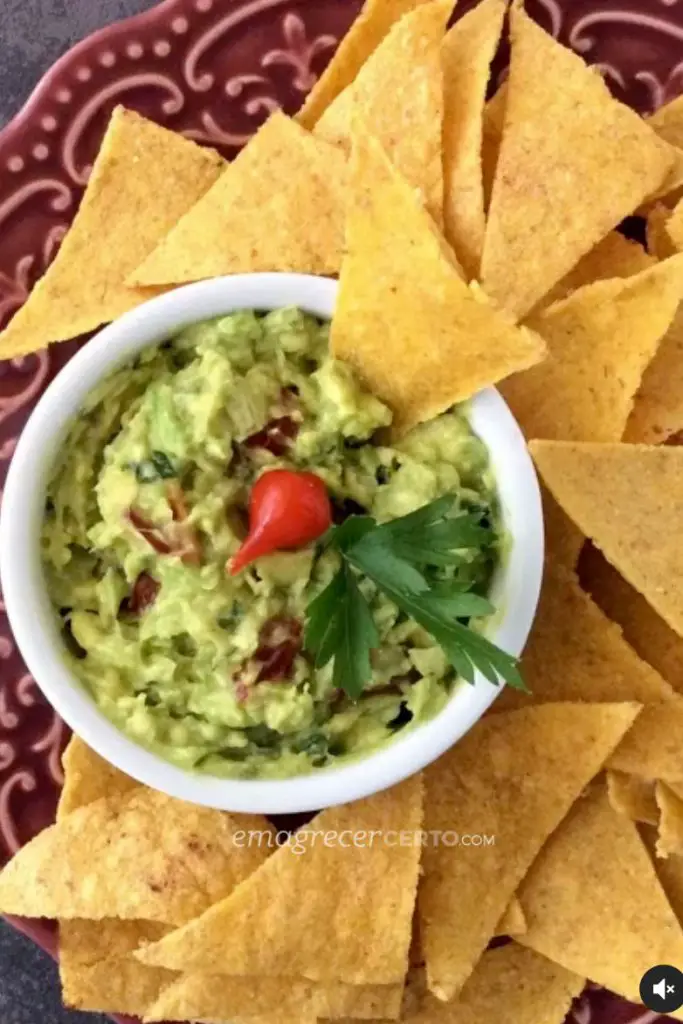 Nachos assados funcionais sem glúten