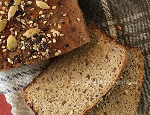Pão low carb com sementes