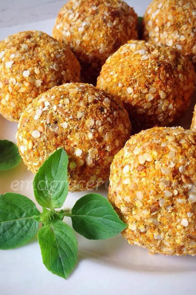 Bolinho de batata doce com abóbora