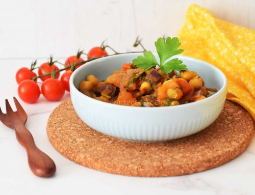 Curry de Grão de Bico Nutritivo perfeito para a marmita