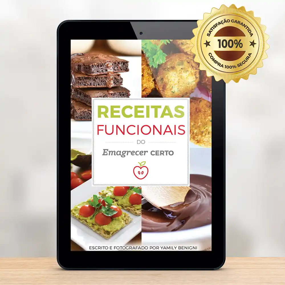 Ebook de Receitas Funcionais para Emagrecer Certo